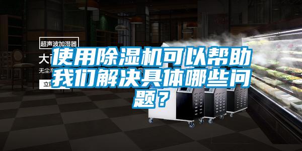 使用除濕機可以幫助我們解決具體哪些問題？