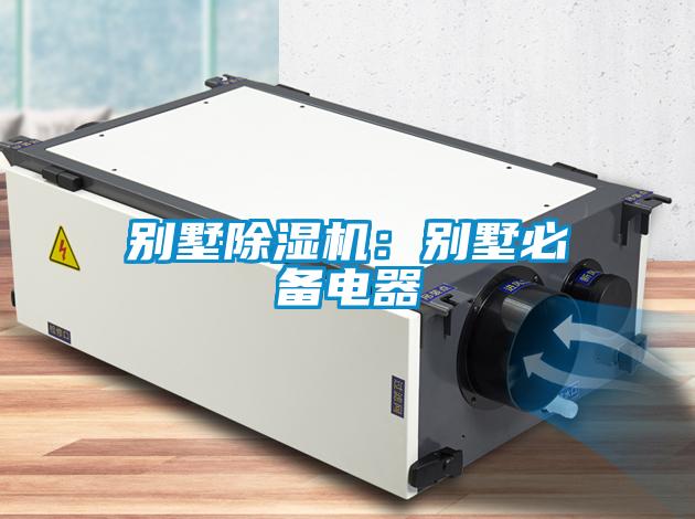 別墅除濕機(jī)：別墅必備電器