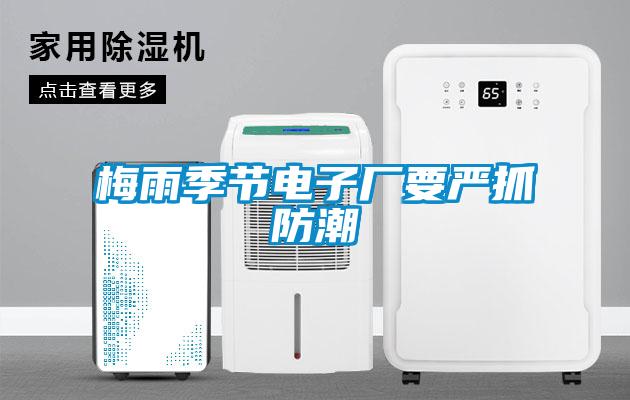 梅雨季節(jié)電子廠要嚴抓防潮