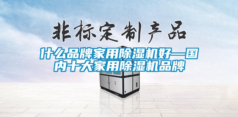 什么品牌家用除濕機(jī)好—國內(nèi)十大家用除濕機(jī)品牌