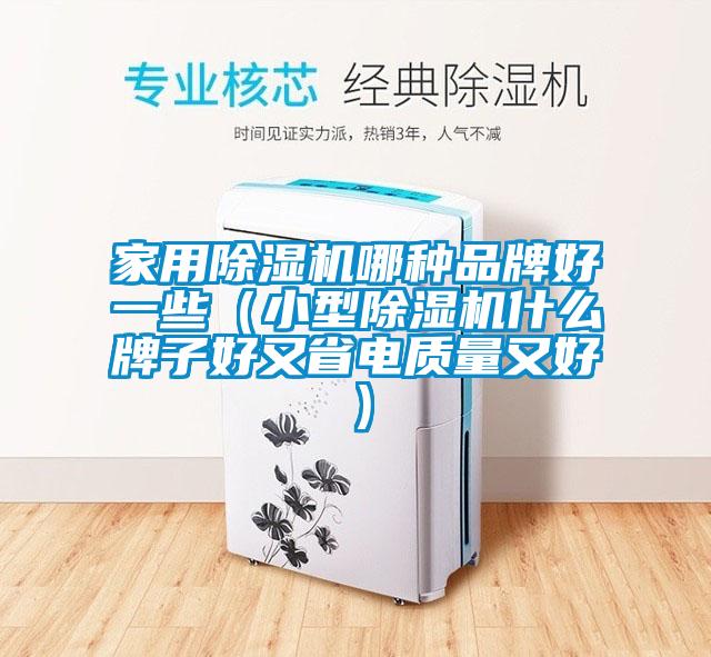 家用除濕機哪種品牌好一些（小型除濕機什么牌子好又省電質量又好）