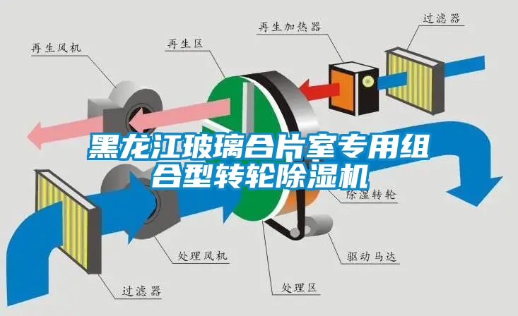 黑龍江玻璃合片室專用組合型轉(zhuǎn)輪除濕機(jī)